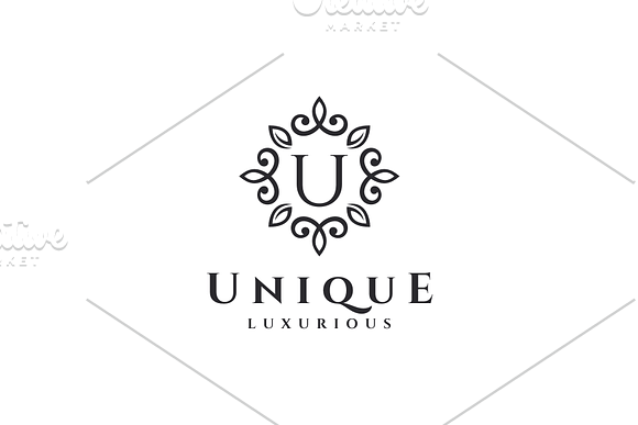 Letter U Luxury Logo in Logo Templates - product preview 3