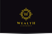 Letter W Luxury Logo