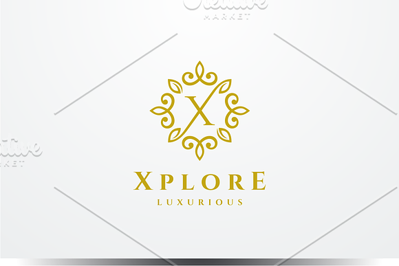 Letter X Luxury Logo in Logo Templates - product preview 1