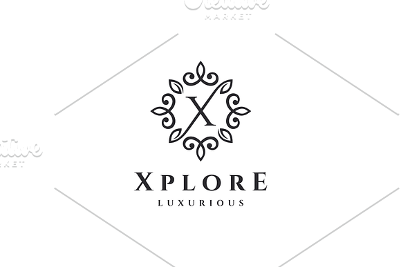 Letter X Luxury Logo in Logo Templates - product preview 3