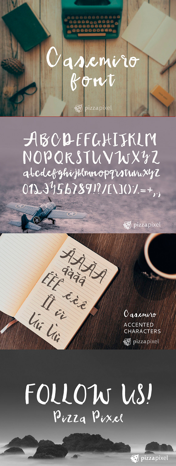 Casemiro Handmade Font (SALE) in Display Fonts - product preview 3