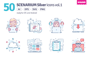 Scenarium Silver icons vol.1