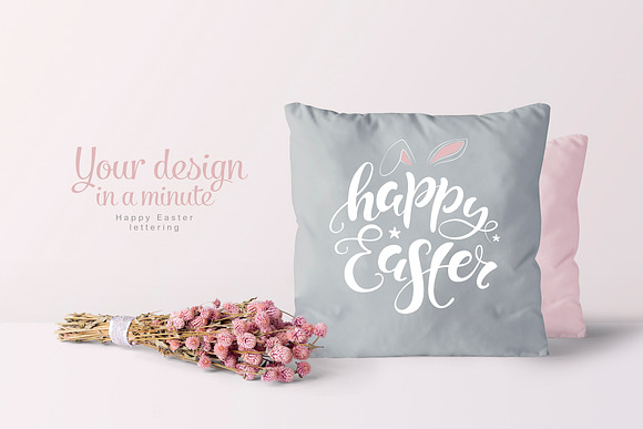 Happy Easter quote overlay! in Objects - product preview 4