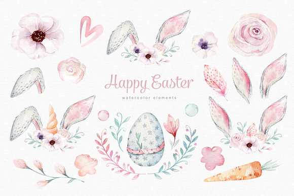 Happy Easter quote overlay! in Objects - product preview 5