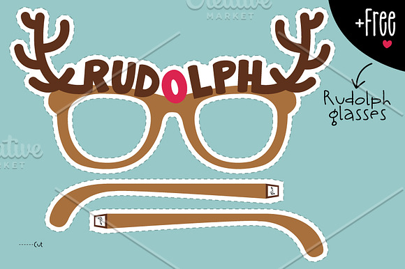 Pack Rudolph in Illustrations - product preview 4