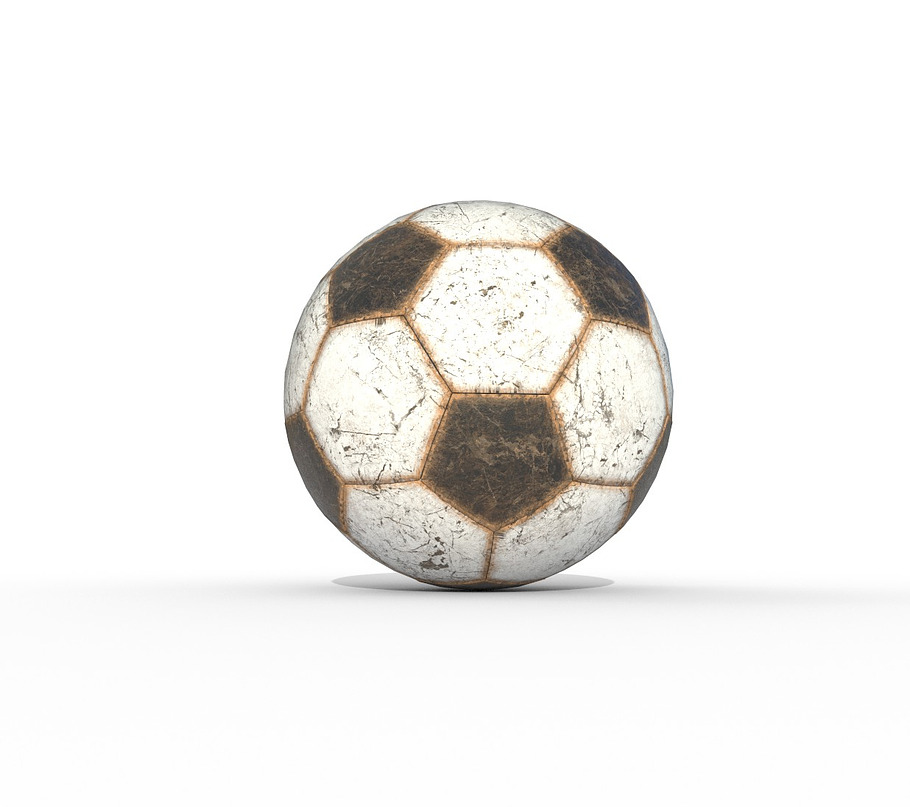 New and Old Soccer Ball PBR in Tools - product preview 1