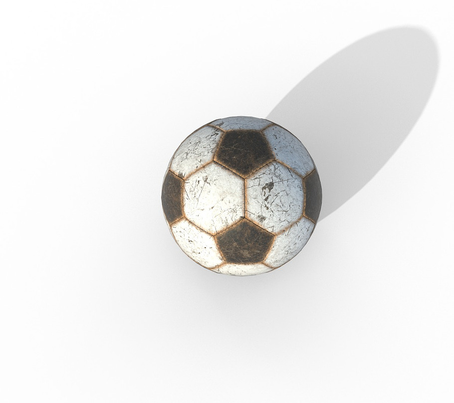 New and Old Soccer Ball PBR in Tools - product preview 2