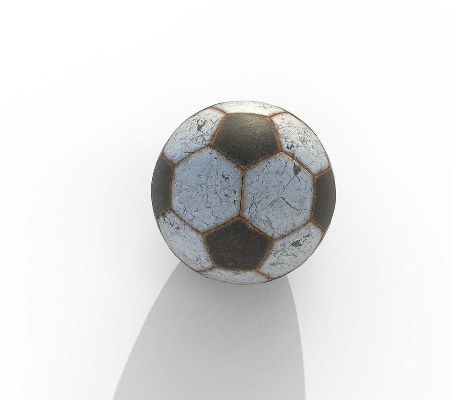 New and Old Soccer Ball PBR in Tools - product preview 4