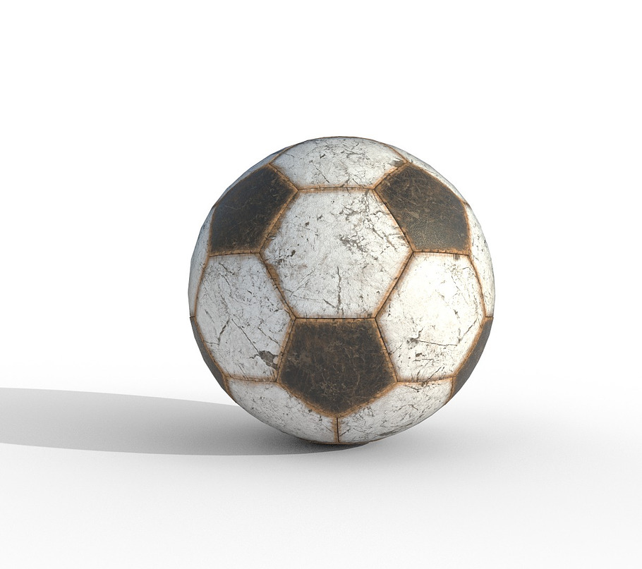 New and Old Soccer Ball PBR in Tools - product preview 5