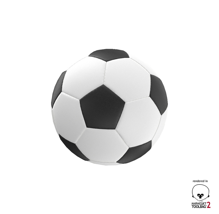 New and Old Soccer Ball PBR in Tools - product preview 9