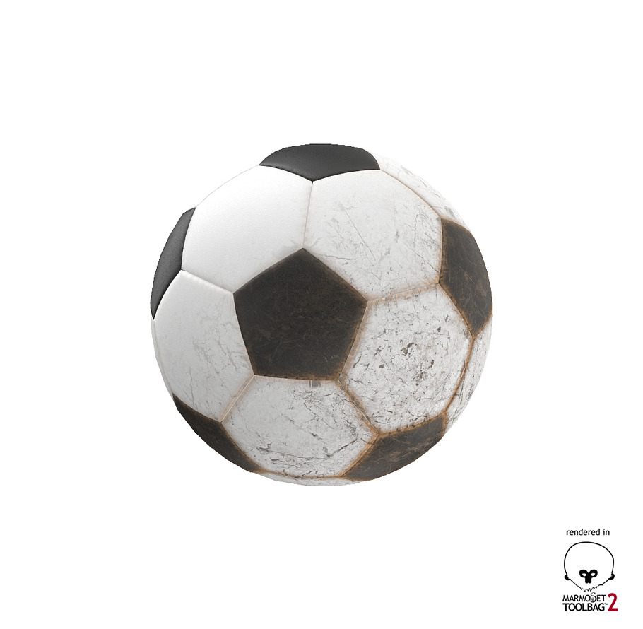 New and Old Soccer Ball PBR in Tools - product preview 10