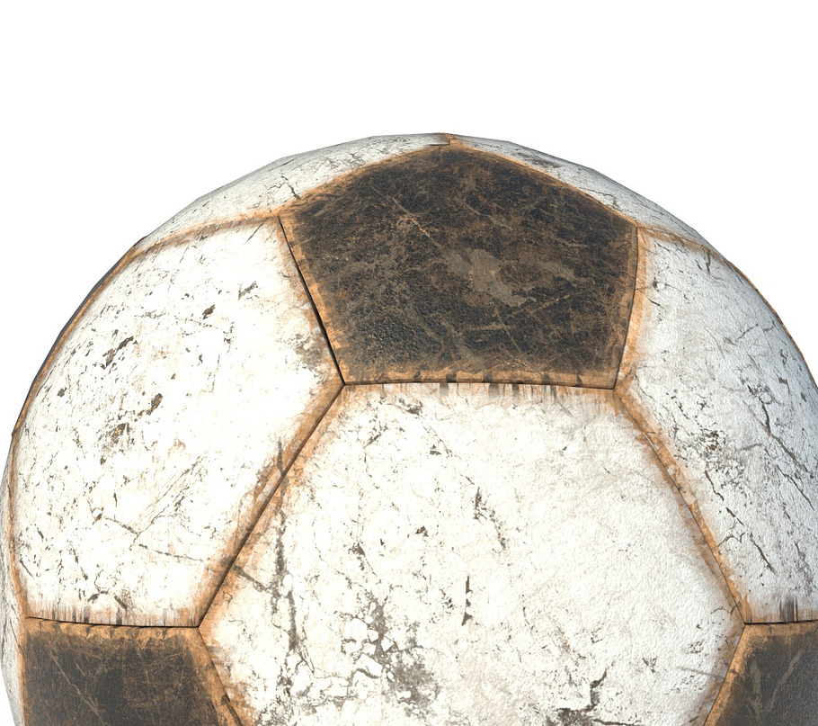 New and Old Soccer Ball PBR in Tools - product preview 11