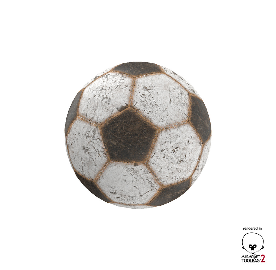 New and Old Soccer Ball PBR in Tools - product preview 12