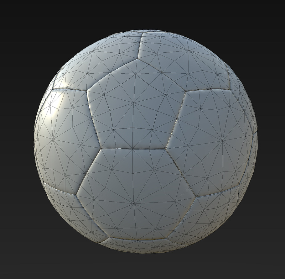 New and Old Soccer Ball PBR in Tools - product preview 13