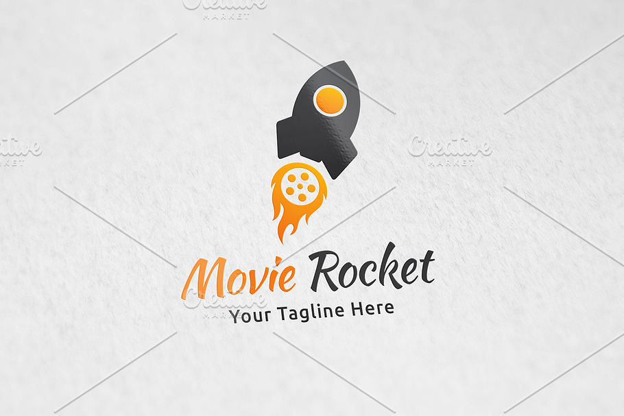Movie Rocket - Logo Template