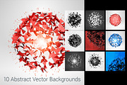 10 Abstract Explosion Backgrounds