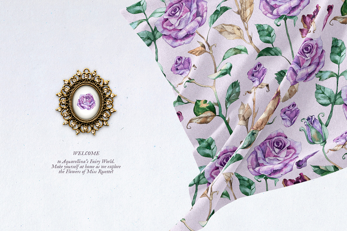 Miss Rosette's Flowers in Illustrations - product preview 8
