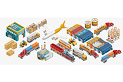 Set of freight transport and