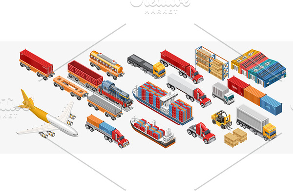 Various freight transport and
