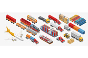 Various freight transport and