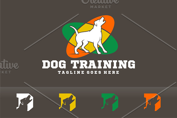 Dog Training in Logo Templates - product preview 1