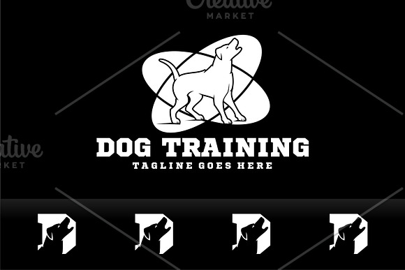 Dog Training in Logo Templates - product preview 3