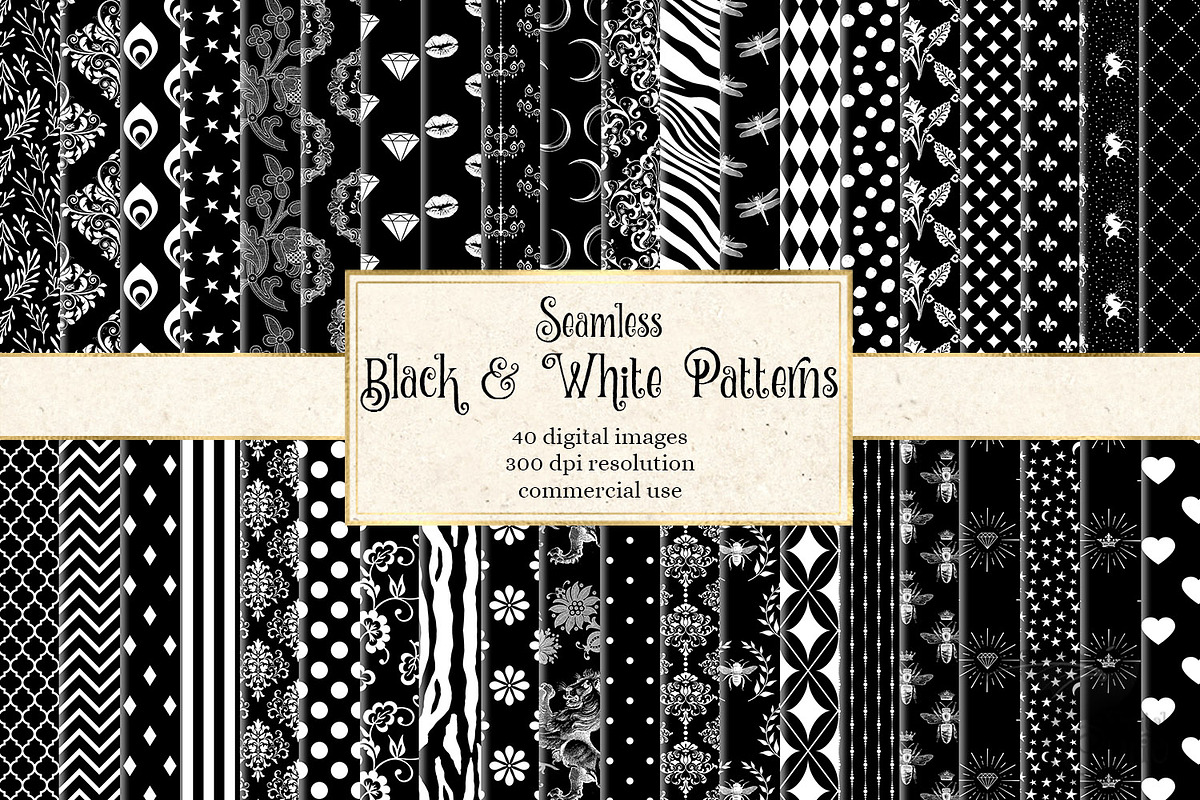 Black and White Patterns in Patterns - product preview 8