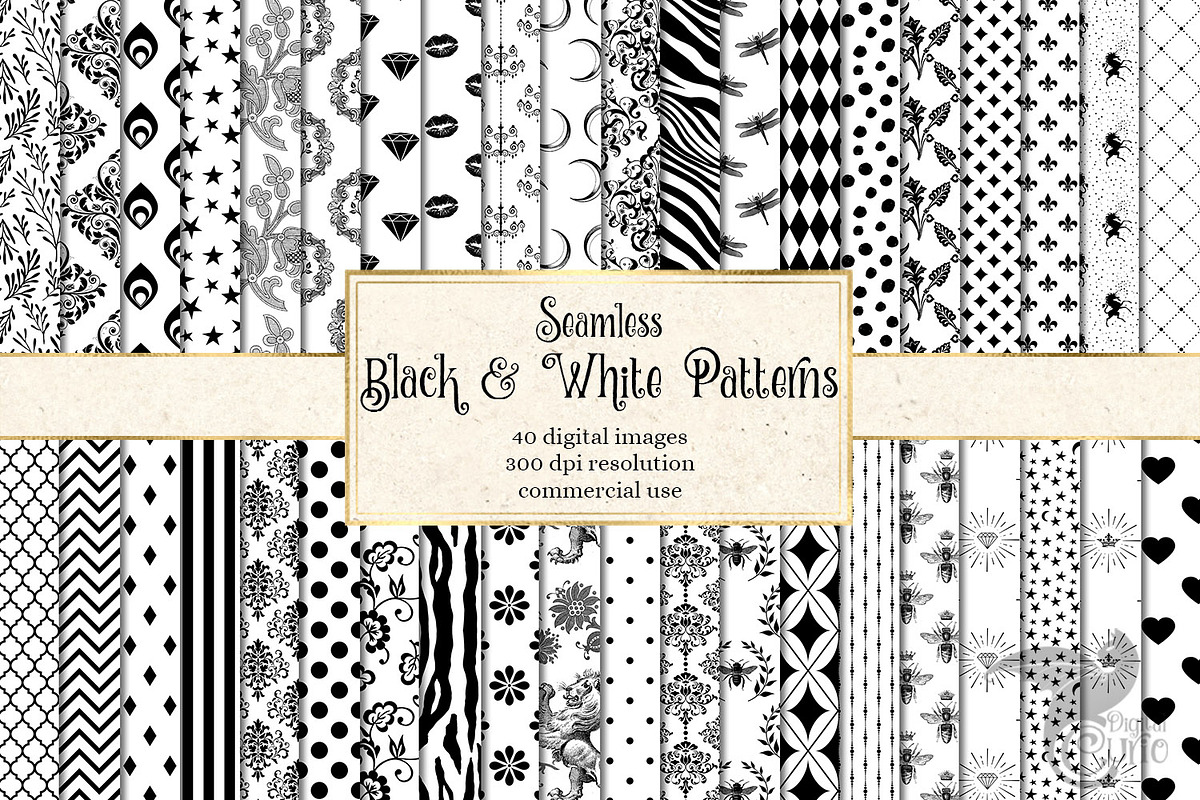 Black and White Patterns in Patterns - product preview 8