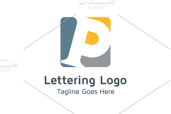 20 Logo Lettering P Template Bundle in Logo Templates - product preview 12
