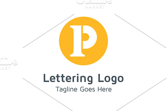 20 Logo Lettering P Template Bundle in Logo Templates - product preview 19