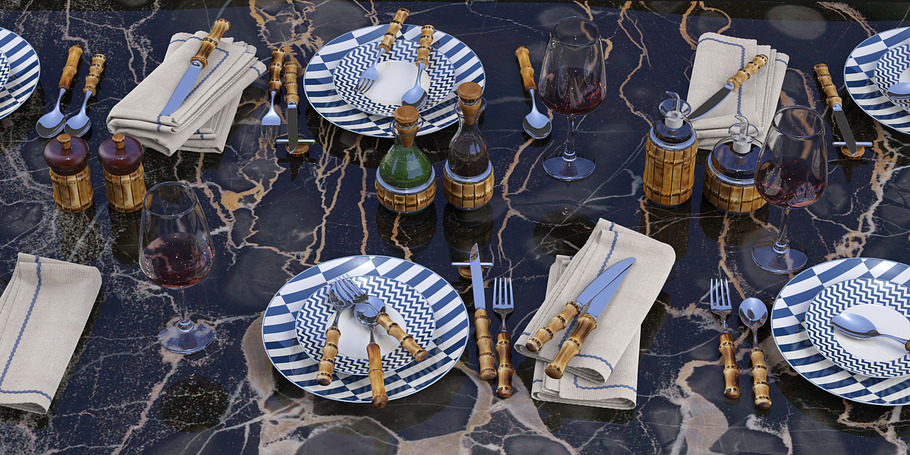 Lorenzi Milano Dining Tableware in Furniture - product preview 3