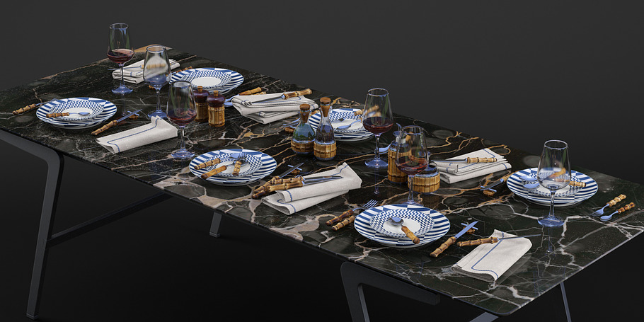 Lorenzi Milano Dining Tableware in Furniture - product preview 6