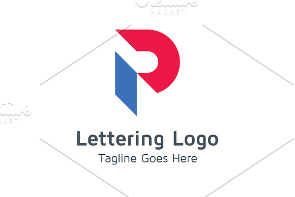 20 Logo Lettering P Template Bundle in Logo Templates - product preview 18