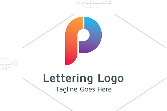 20 Logo Lettering P Template Bundle in Logo Templates - product preview 20