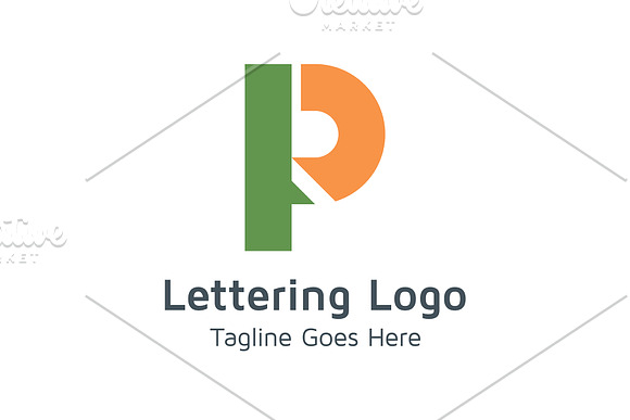 20 Logo Lettering P Template Bundle in Logo Templates - product preview 5