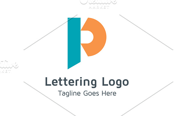 20 Logo Lettering P Template Bundle in Logo Templates - product preview 6