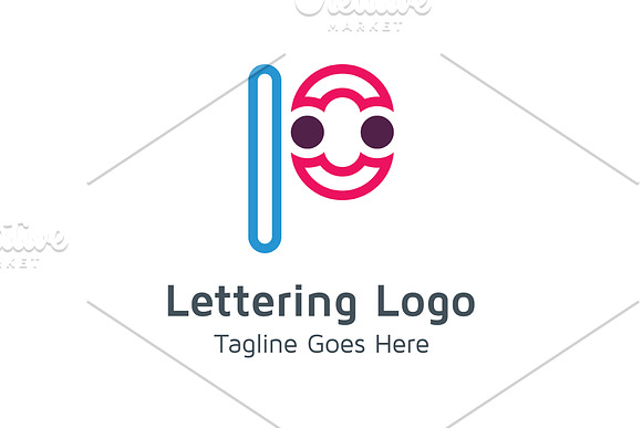 20 Logo Lettering P Template Bundle in Logo Templates - product preview 15