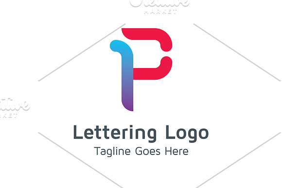 20 Logo Lettering P Template Bundle in Logo Templates - product preview 20