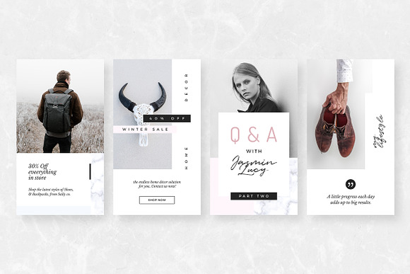Hazel Social Media Pack in Instagram Templates - product preview 3