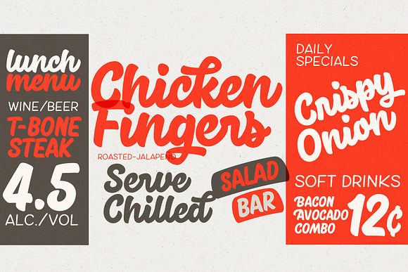 Cherry Font pack intro sale in Script Fonts - product preview 8