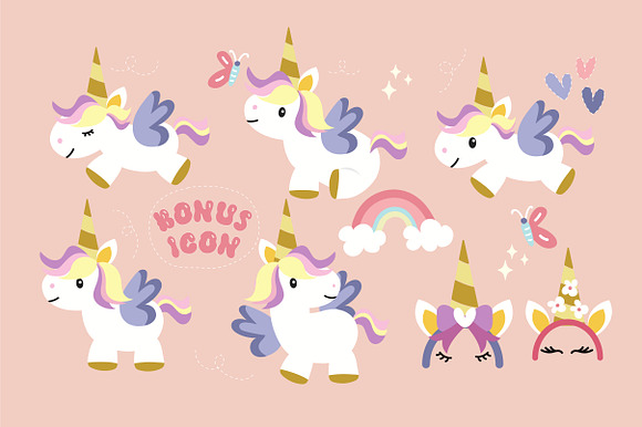 Milky Unicorn in Display Fonts - product preview 2