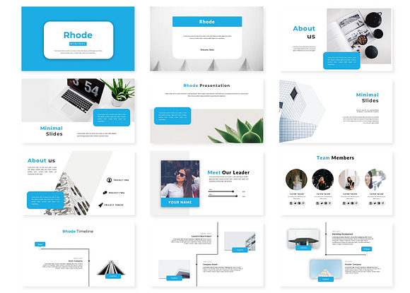 Rhode - Powerpoint Template in PowerPoint Templates - product preview 1