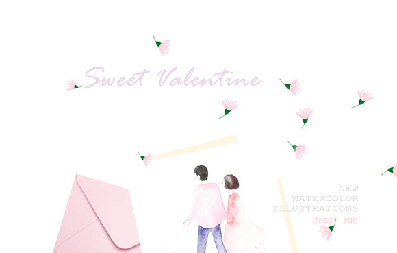 Sweet Valentine in Illustrations - product preview 2
