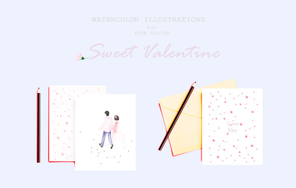 Sweet Valentine in Illustrations - product preview 4