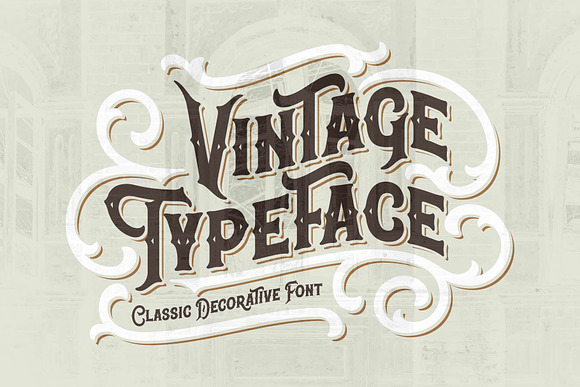 Classic Heritage typeface in Display Fonts - product preview 1
