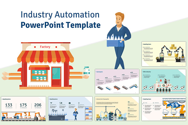 Industry Automation PPT Template