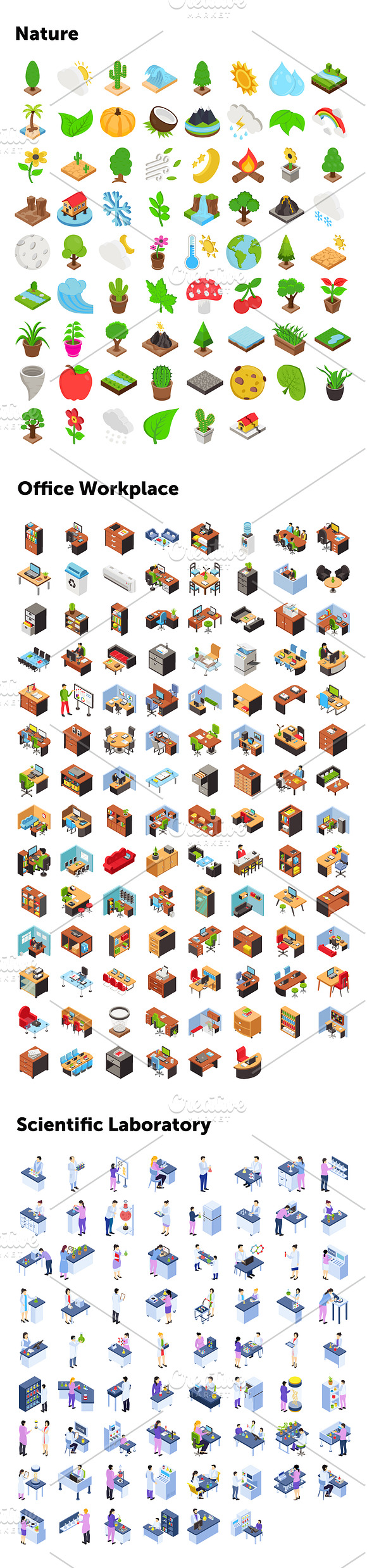 3100+ Isometric Vector Icons in House Icons - product preview 11