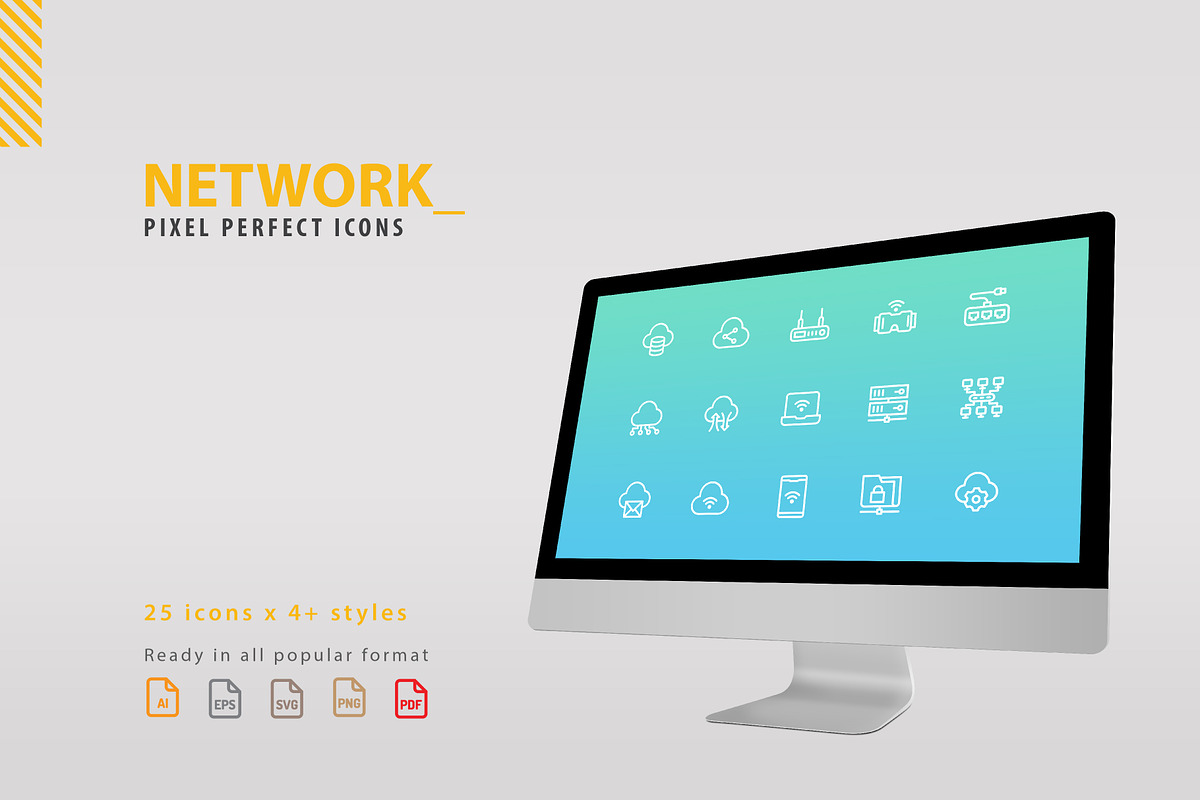 Network Full Pack Icon Set in Icons - product preview 8