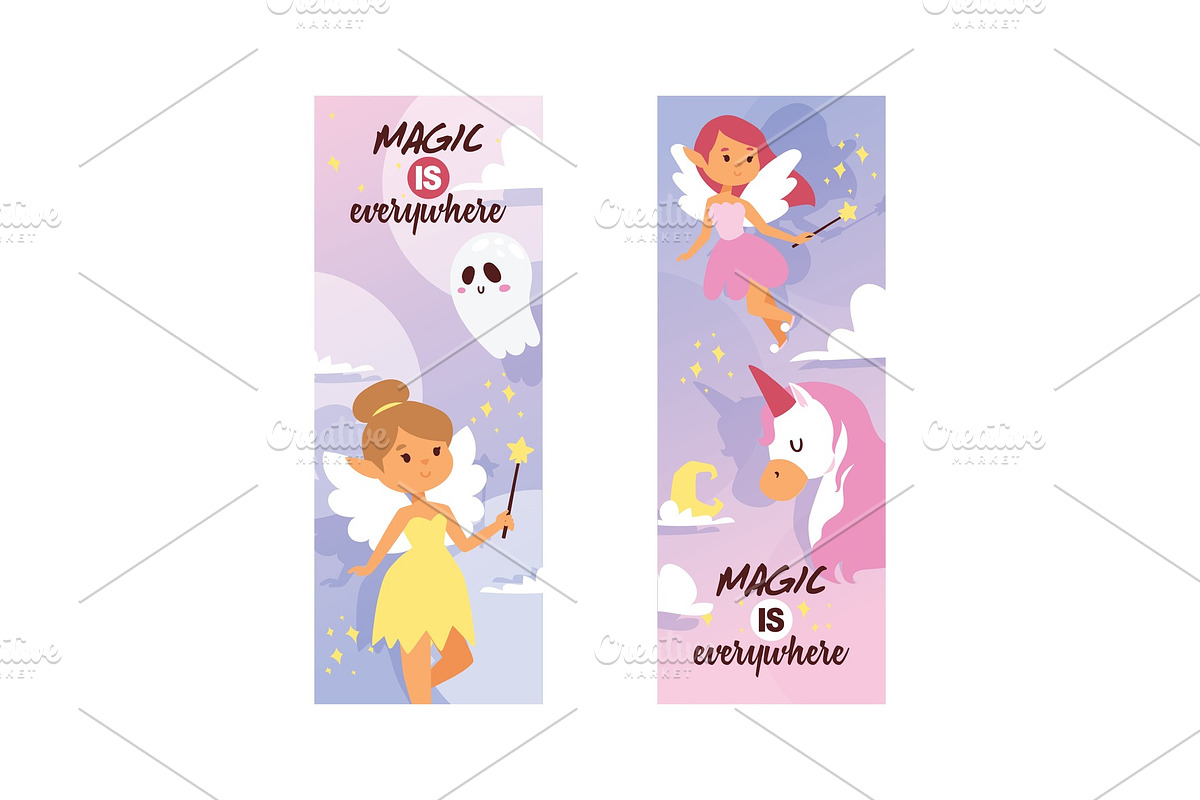 Fairy girl vector magic faery in Illustrations - product preview 8
