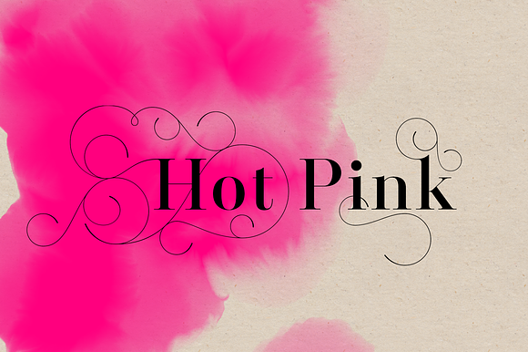 Hot Pink watercolor Textures in Textures - product preview 3